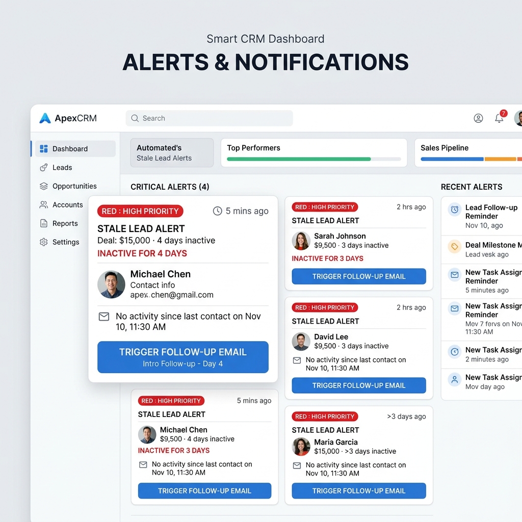 Stale Leads Alerts